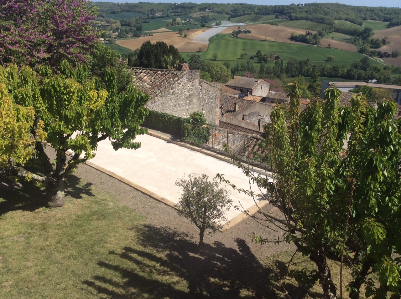 Terrain de pétanque créé par la SARL Toubelmont